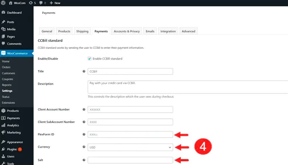 Configure Payment Gateway