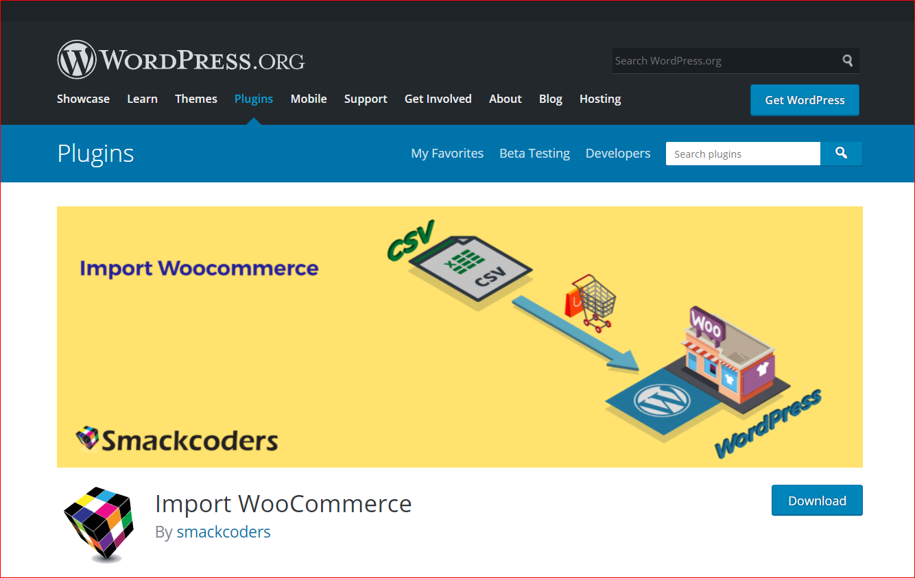 Import WooCommerce