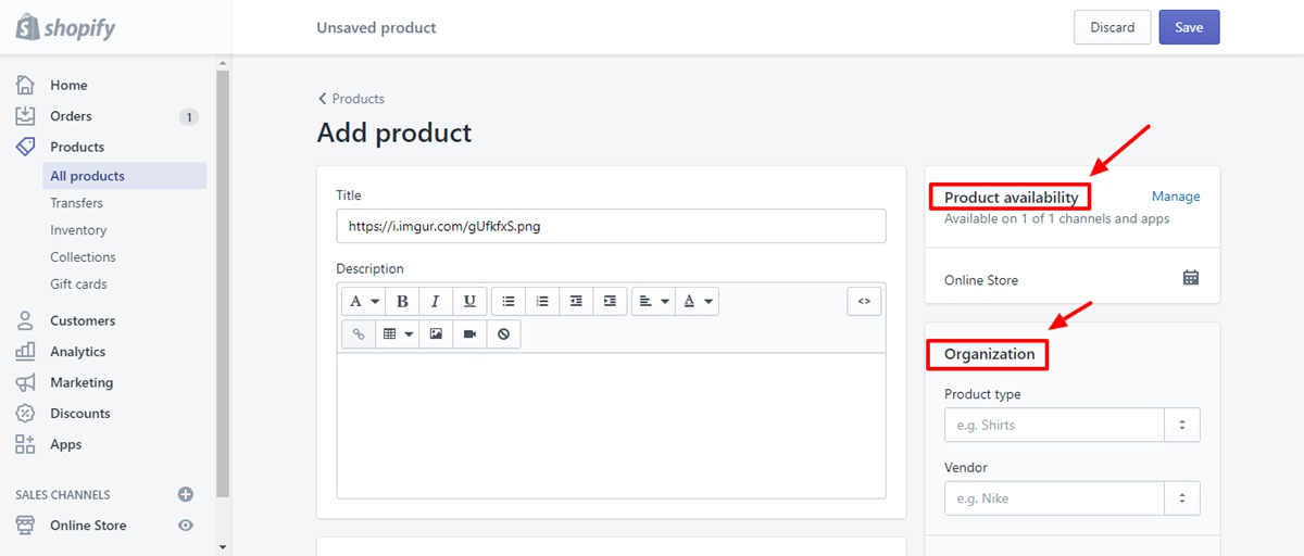 How to Add Product type to your Shopify store?