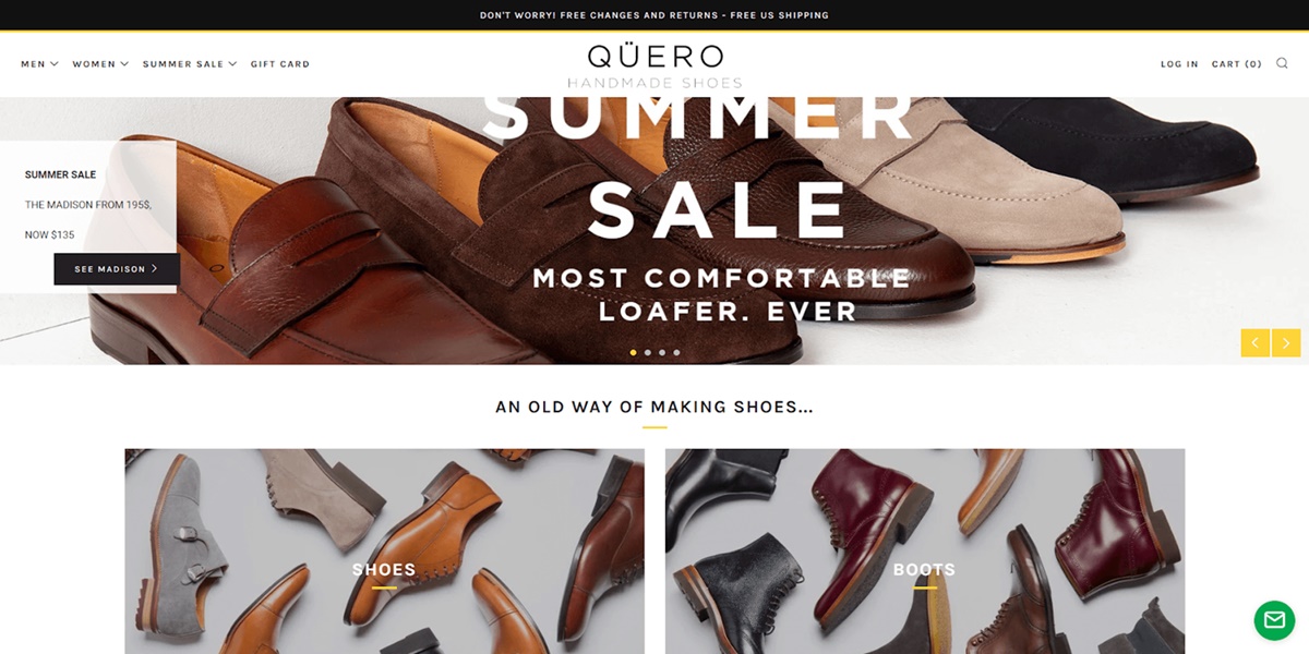 great online store: Qüero
