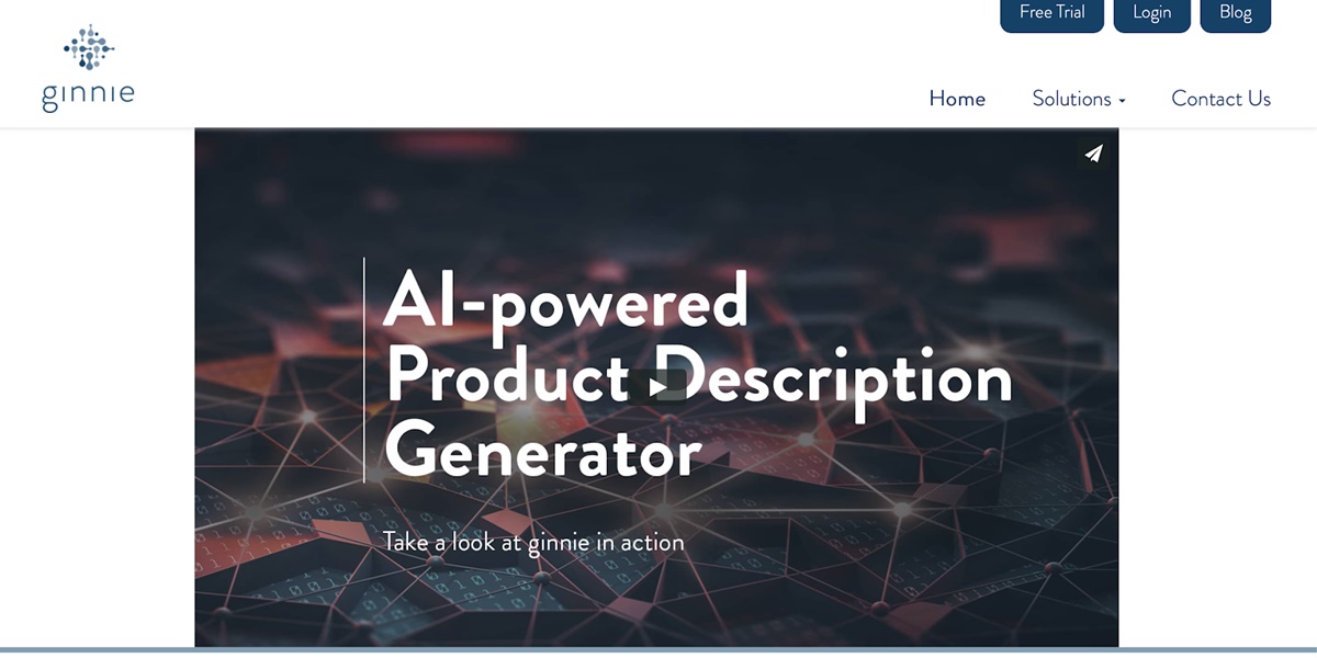 Ginnie - Product description generation tool