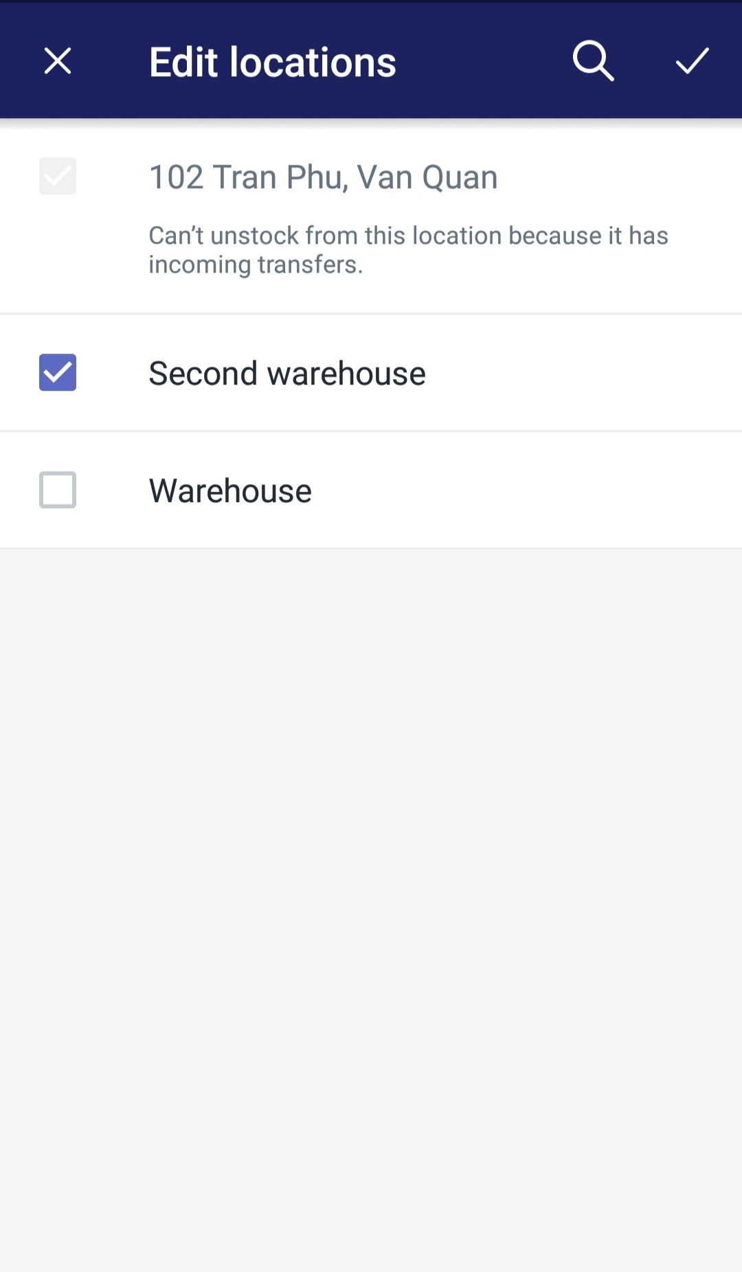 How to Change the List of Locations that stock a product on Shopify