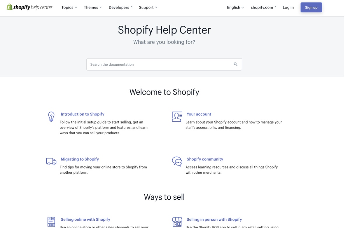 exchange it shopify supporrt