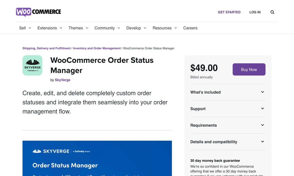 WooCommerce Order Status Manager