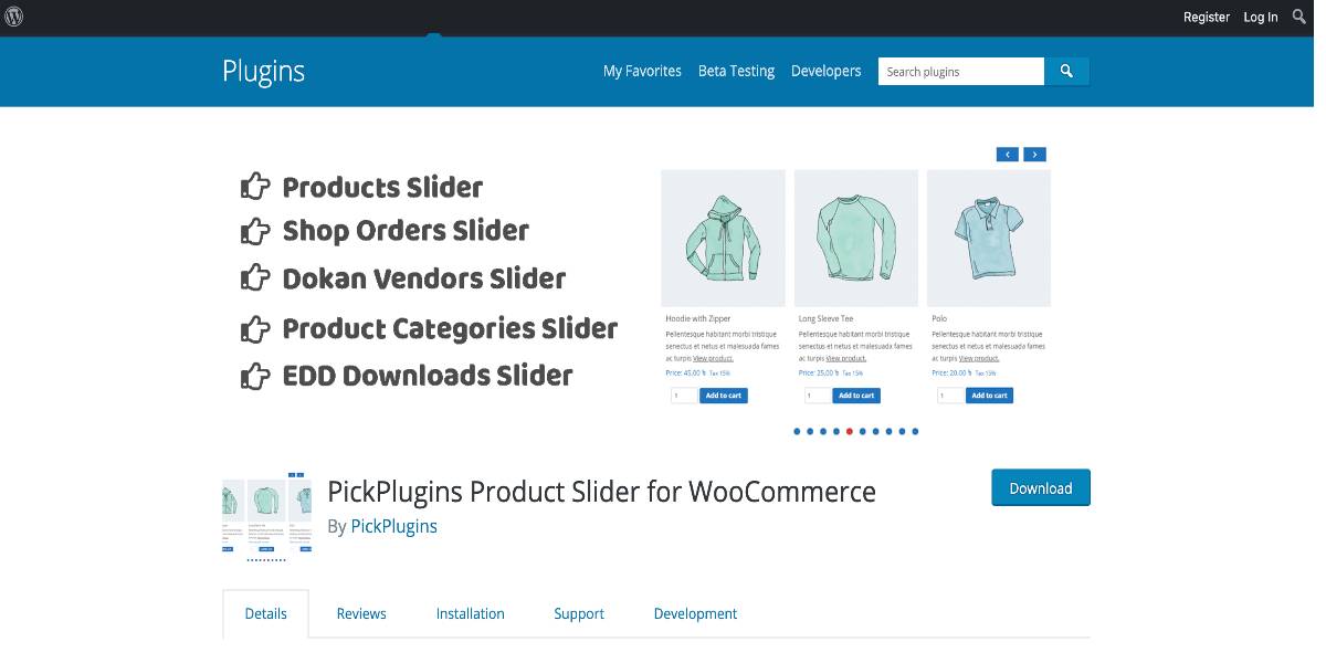 PickPlugins Product Slider for WooCommerce