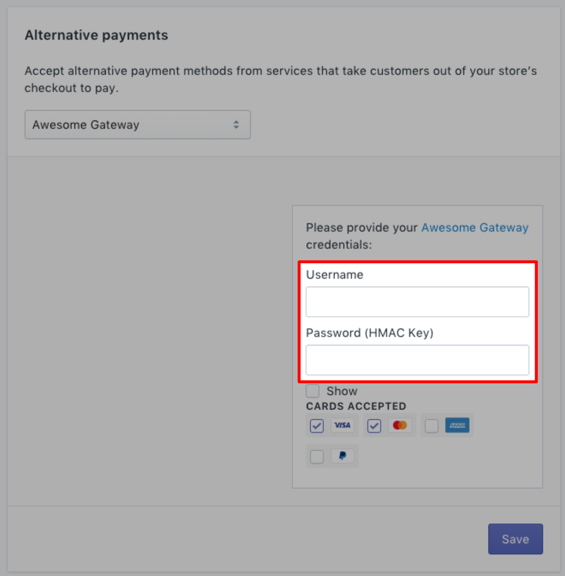 Activate your payment gateway
