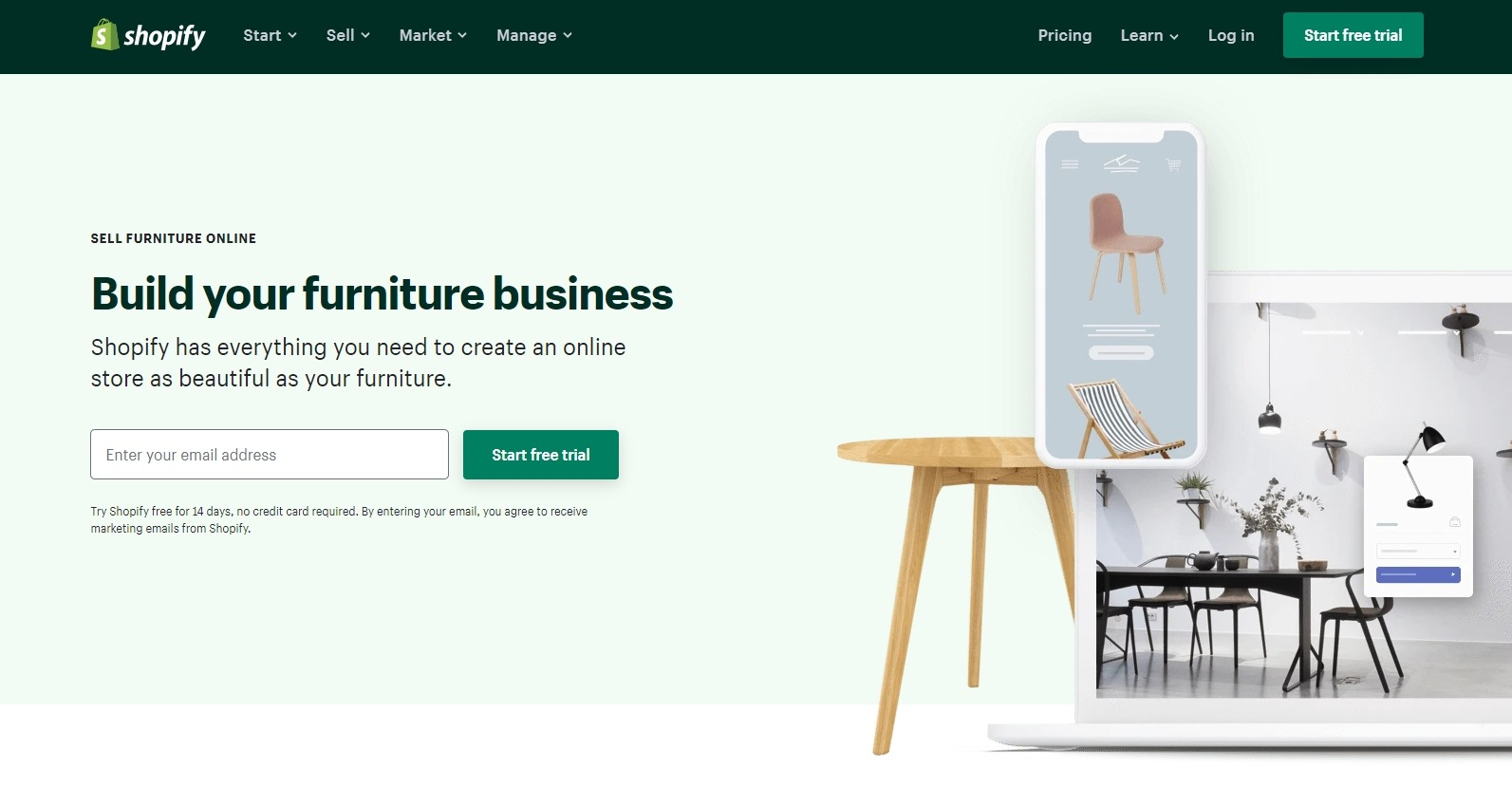 How to build a Shopify furniture store