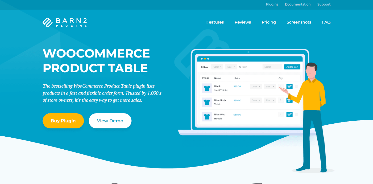 WooCommerce Product Table