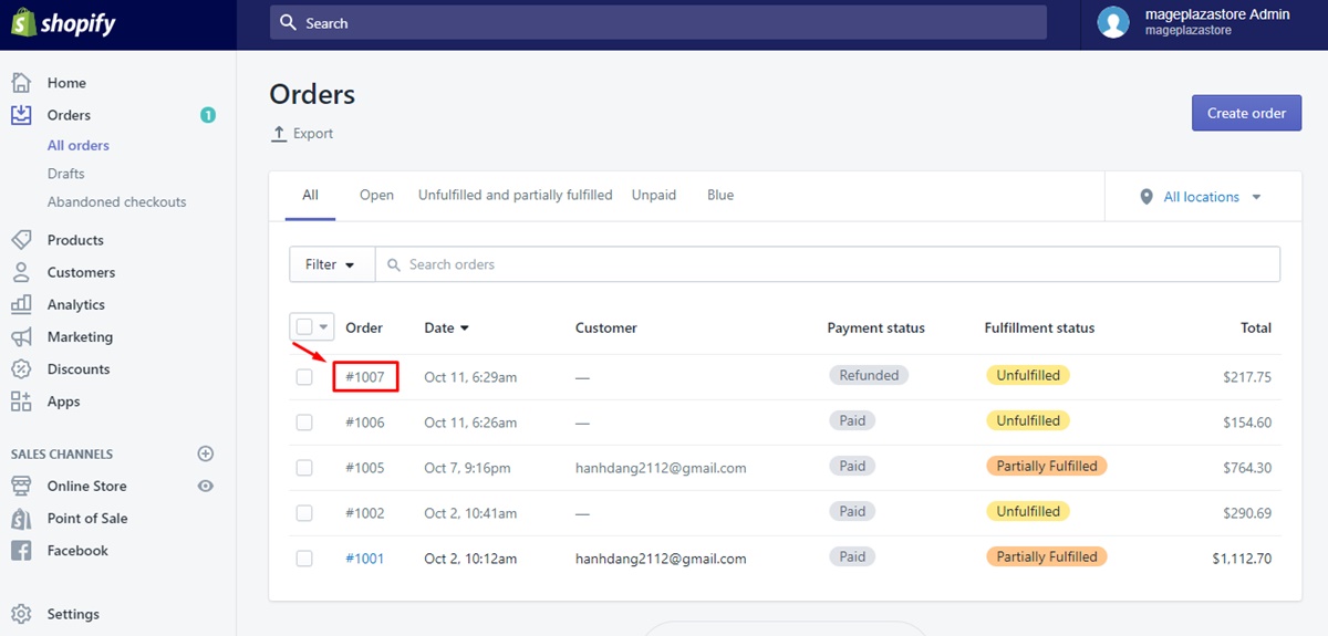 How to view an order’s conversion summary 2