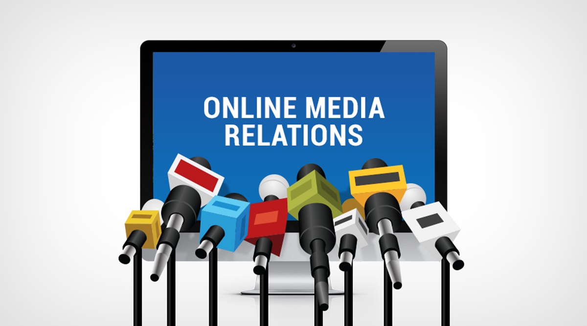 Online public relations advertising