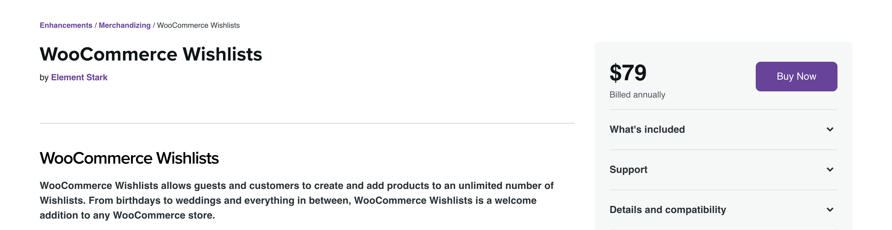 WooCommerce Wishlists