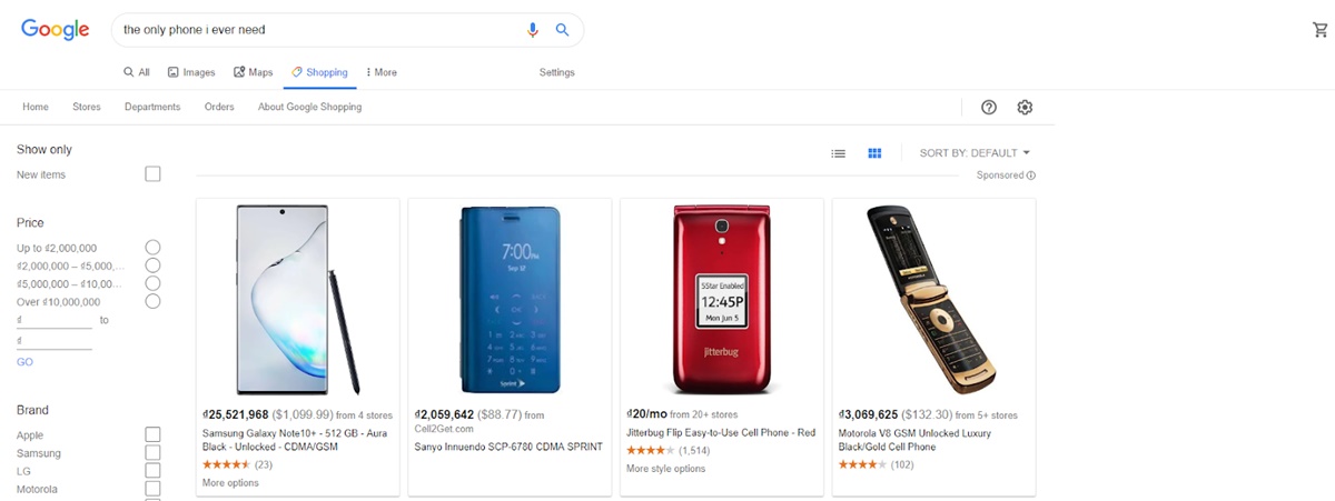 How to use Google Shopping: keyword research