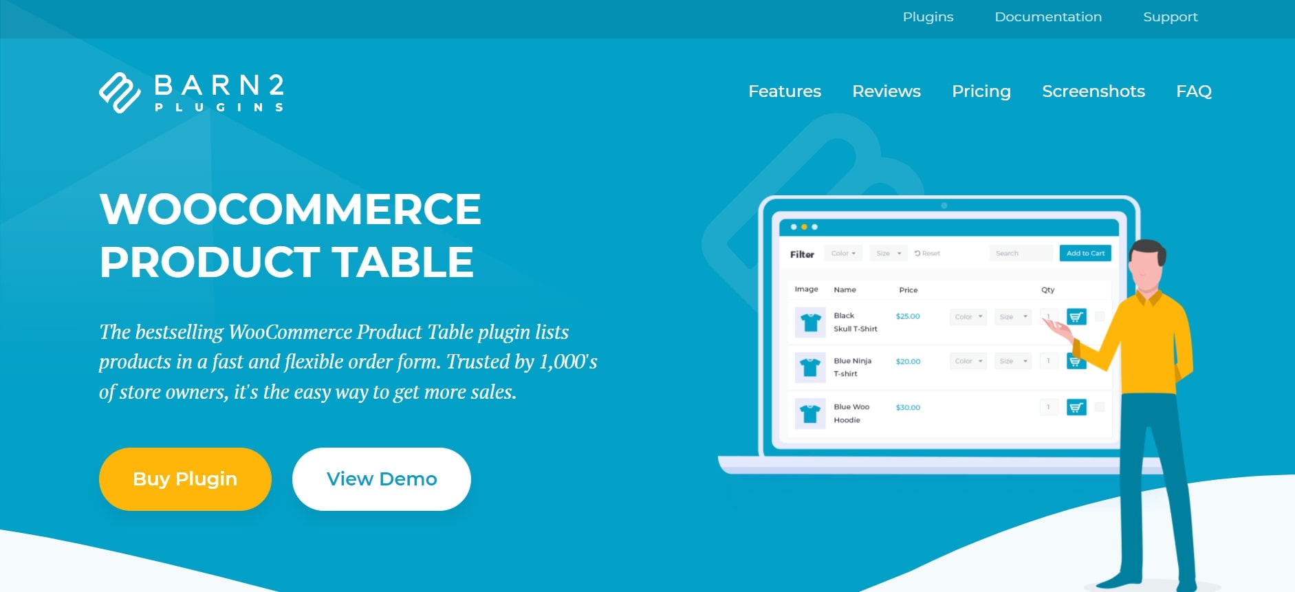 WooCommerce Product Table by Barn2