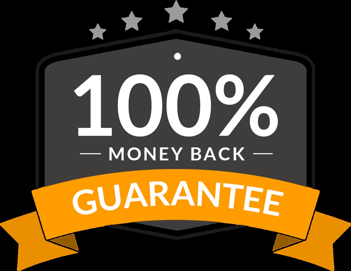 Money back guarantee badge