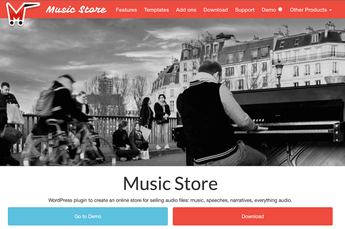 Music Store – WordPress eCommerce