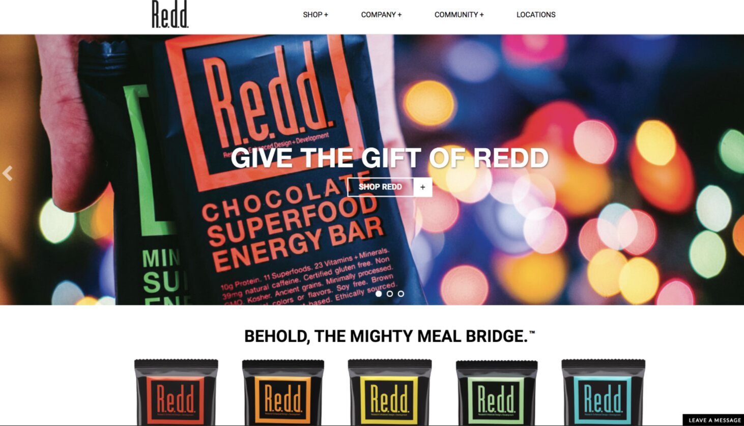 Redd Superfood Energy Bars