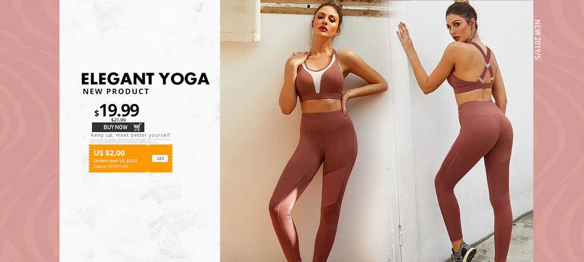 Best dropshipping Fashion products: Yoga leggings