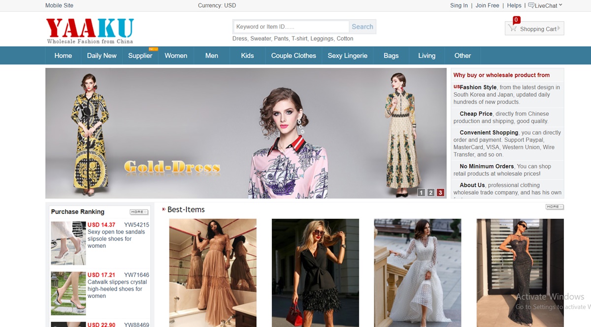 best chinese wholesale clothing websites