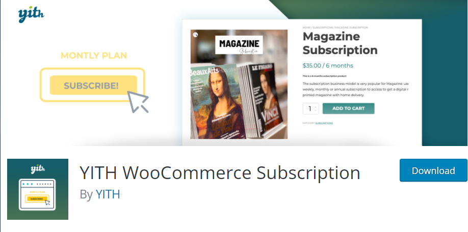 YITH WooCommerce Subscription