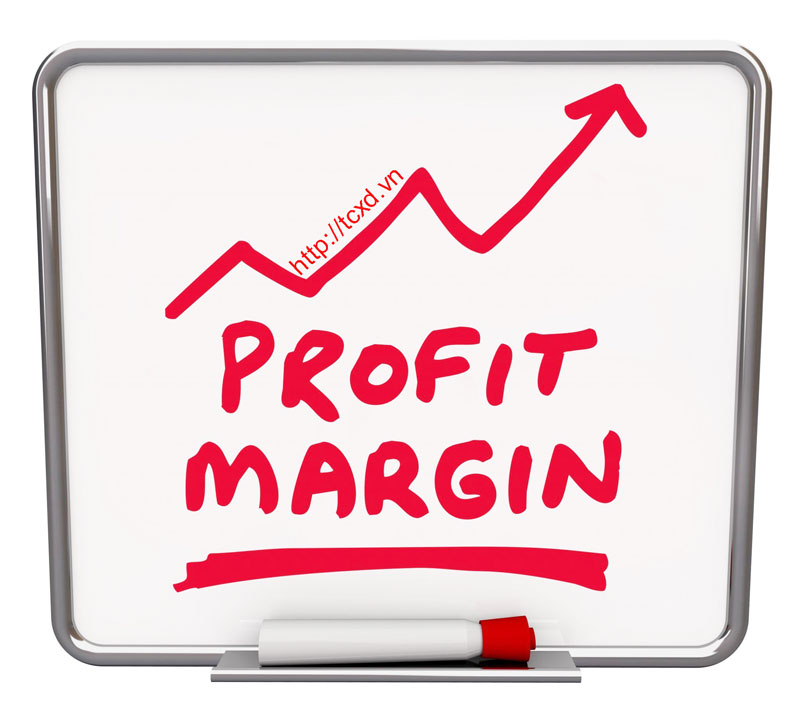 The profit margin will decide what percentage of revenue your company is keeping