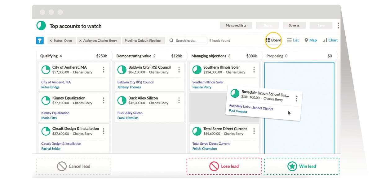 An automated Follow-up system example