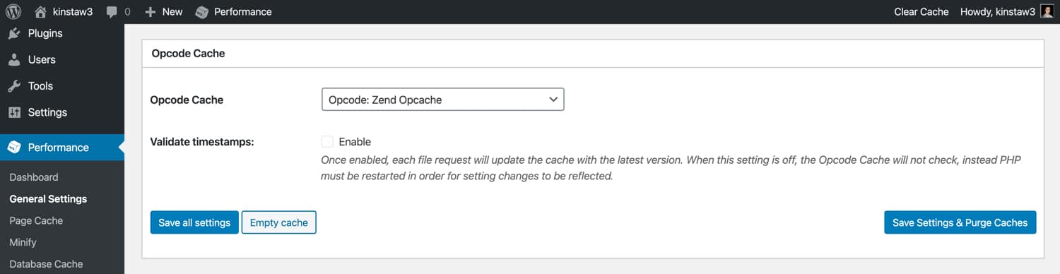 Opcode cache