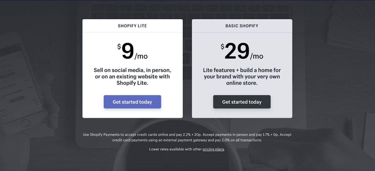 Shopify Lite vs Basic Shopify