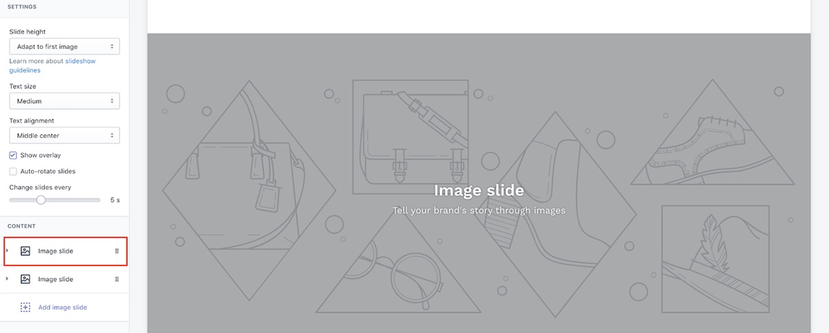 start Shopify dropshipping with AliExpress: create store design