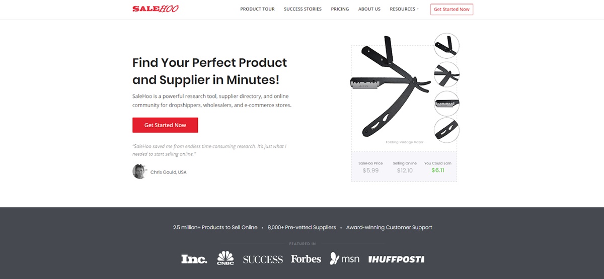 Best AliExpress alternatives for dropshipping: SaleHoo