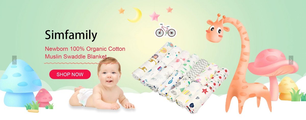 Best dropshipping lifestyle products: Muslin blankets