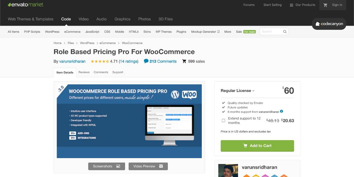 WooCommerce Role Based Pricing Pro