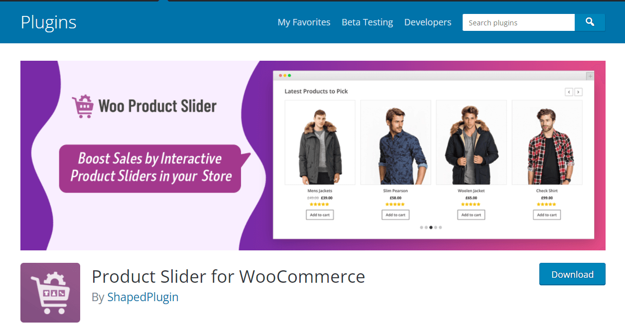 Product Slider for WooCommerce