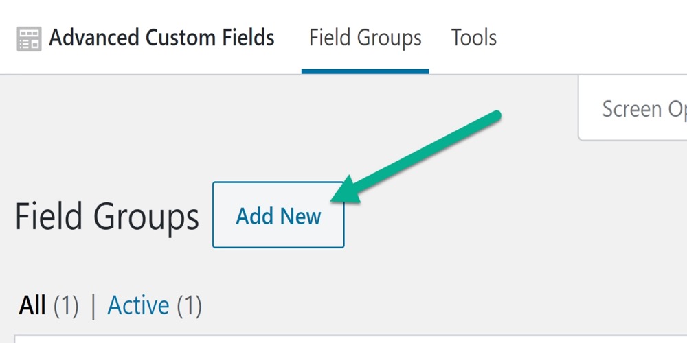 Add the custom field