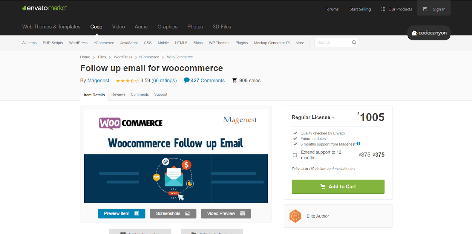 Follow Up Email for WooCommerce