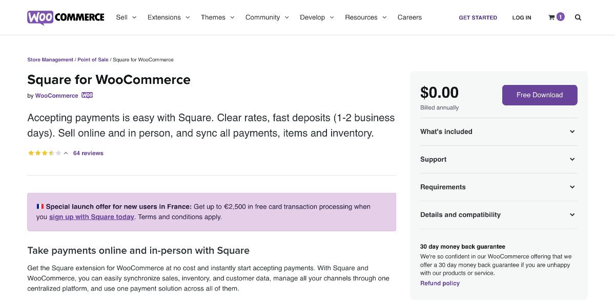 Square for WooCommerce