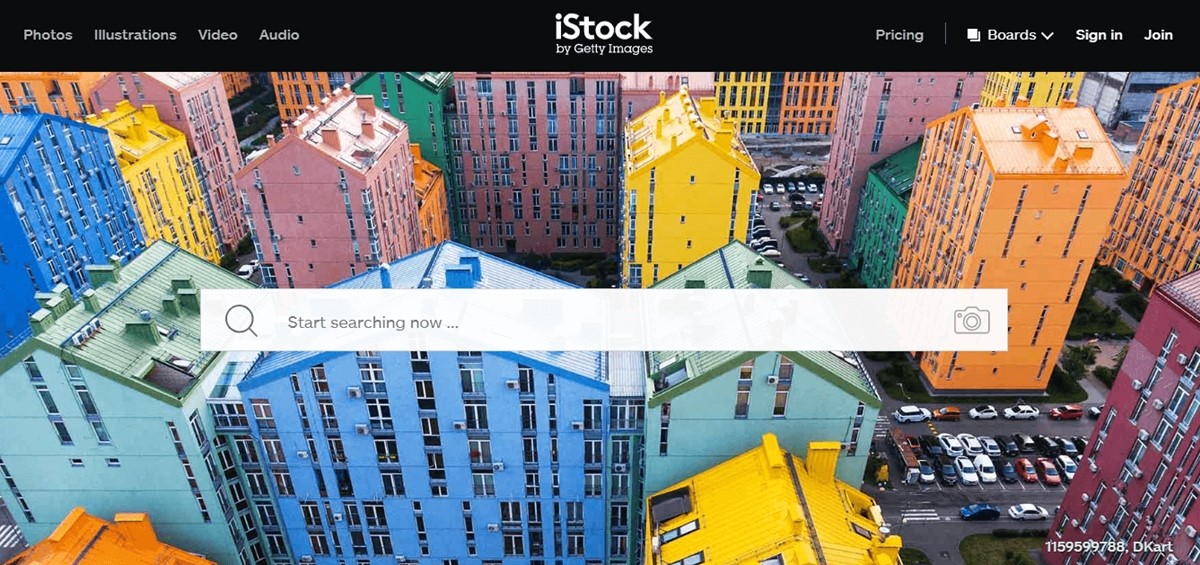 Paid stock photo sites: iStockPhoto