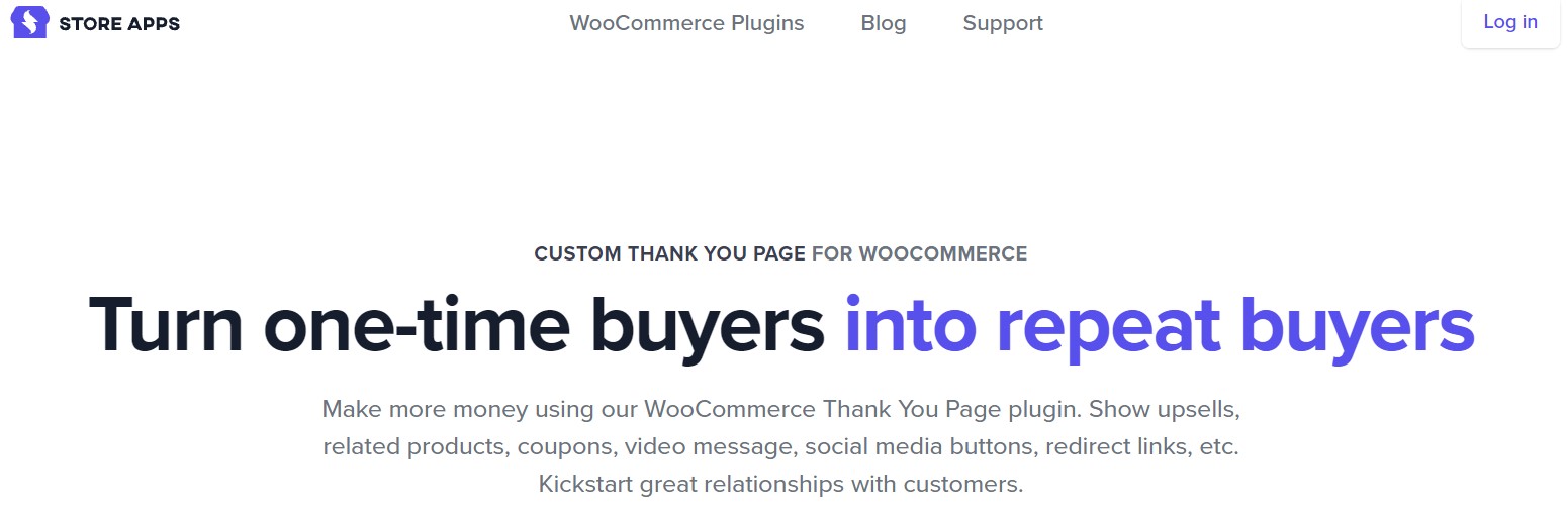 custom thank you page WooCommerce