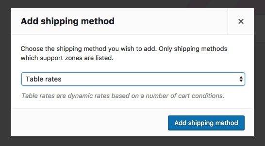 Step 2: Set up shipping zones