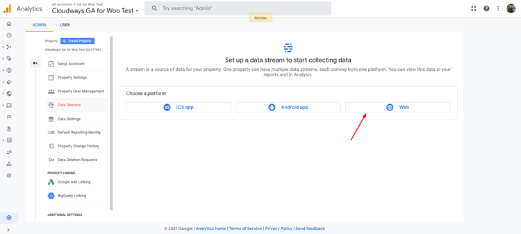 Step 2: Add your Google Analytics ID