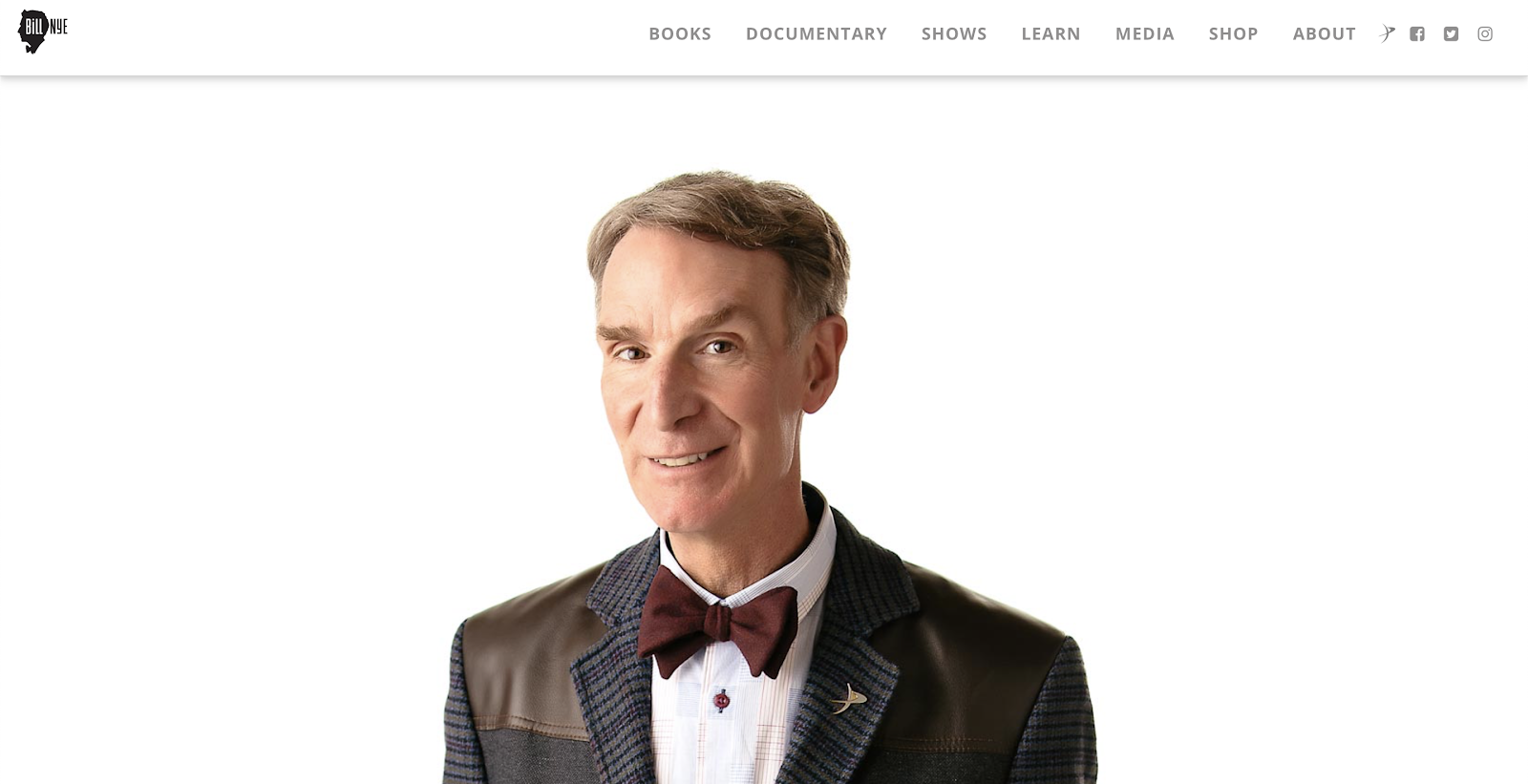 Bill Nye’s website