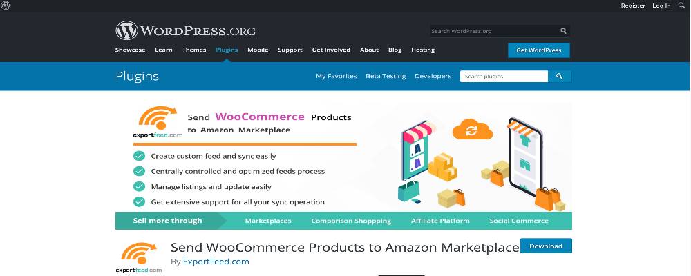 WooCommerce Products for Amazon Marketplace