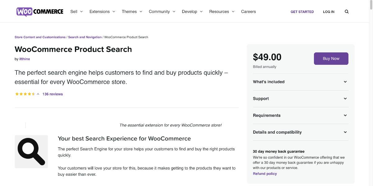 WooCommerce Product Search