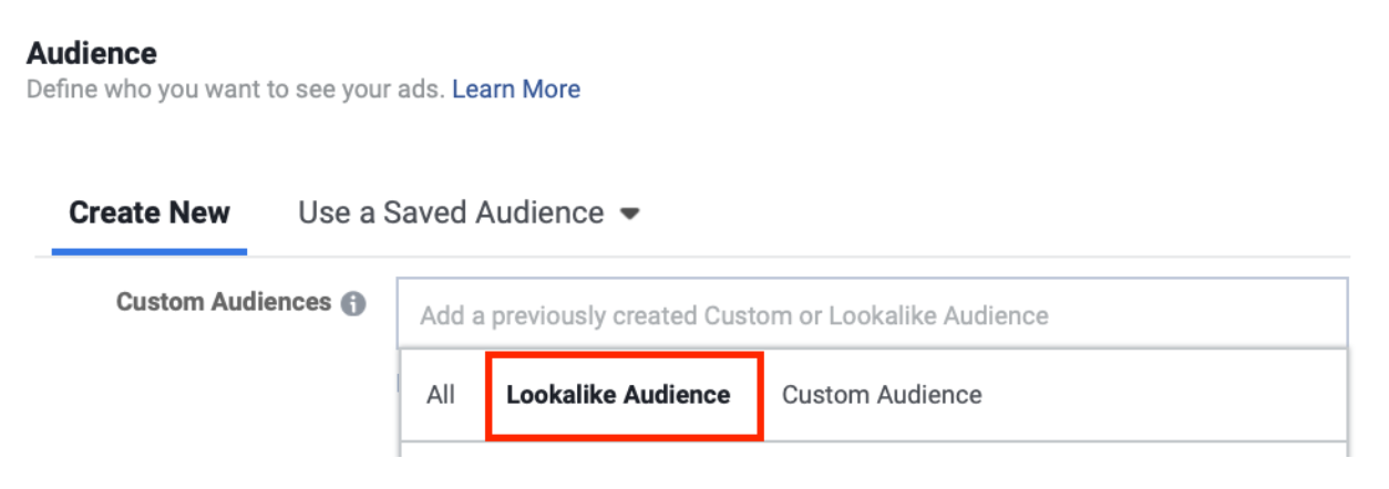 Facebook Advertising - A Look-alike Audience Campaign