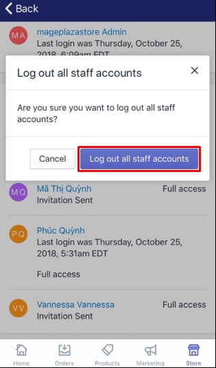 How to View Staff Account Login History on Shopify