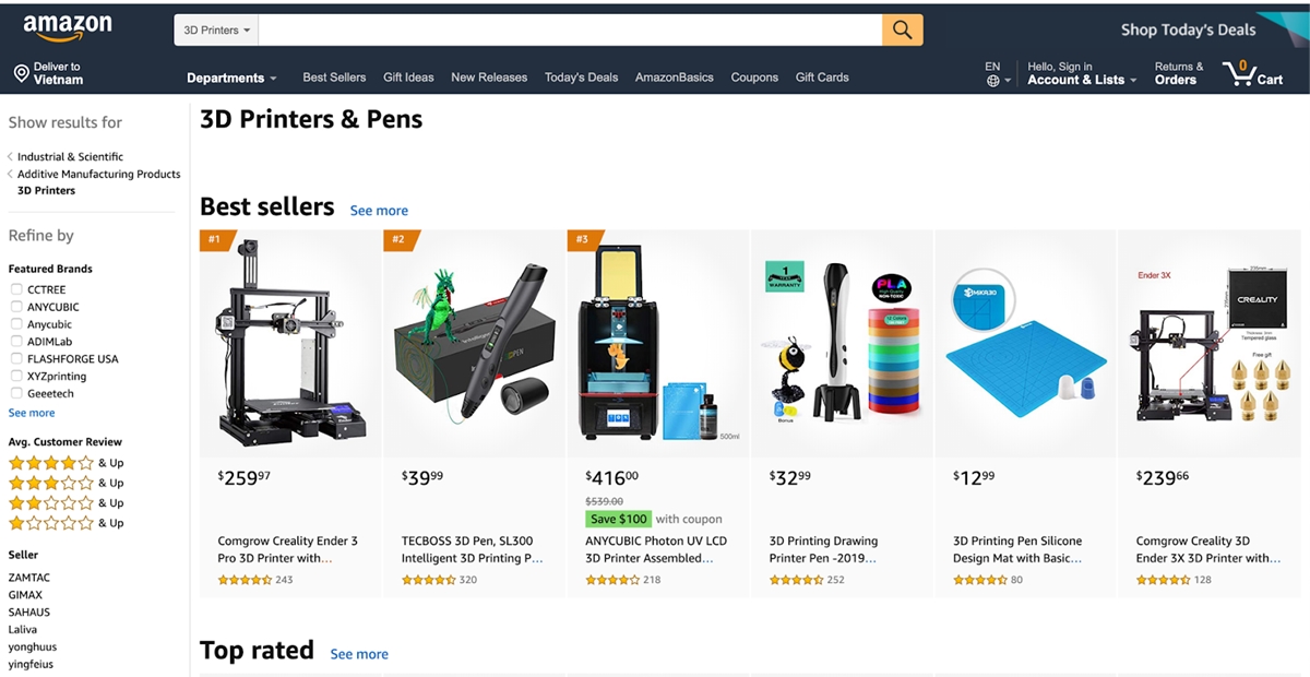 Find out if your niche idea is on sale on Amazon