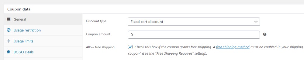 Make a new coupon and configure it to automatically apply