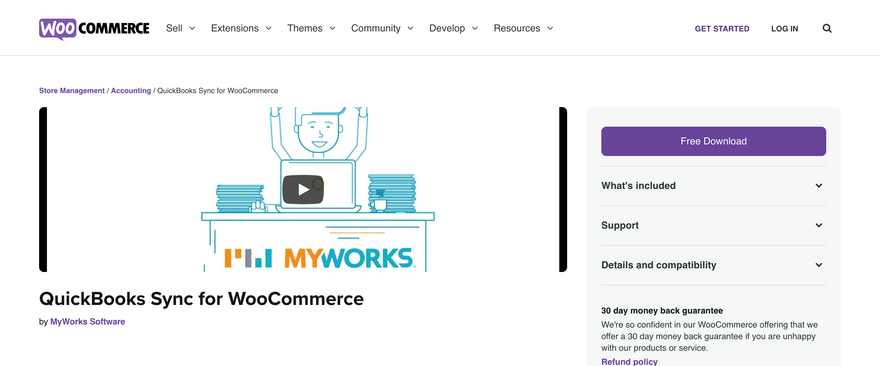 MyWorks’s QuickBooks Sync for WooCommerce