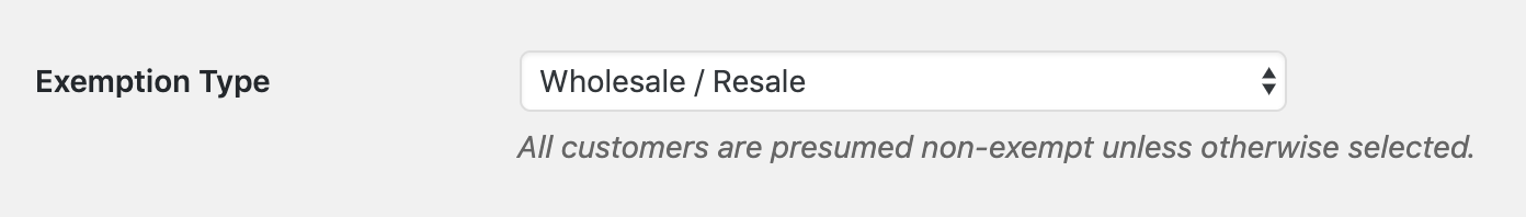 Customer Taxability