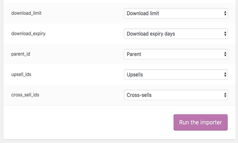 Adding Sample Product Data