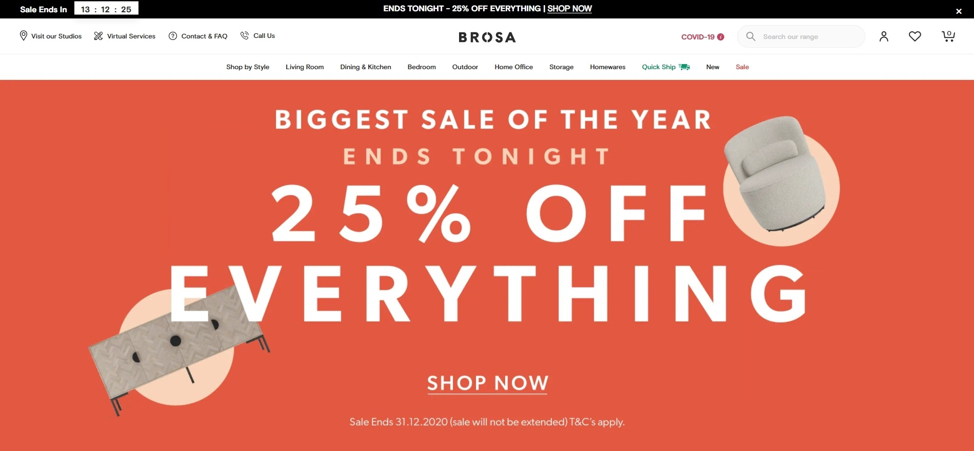 Brosa furniture store